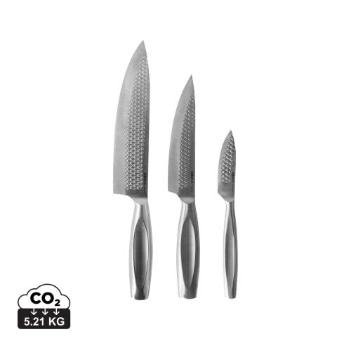 BOSKA Kitchen Knives Monaco+, set of 3 steel