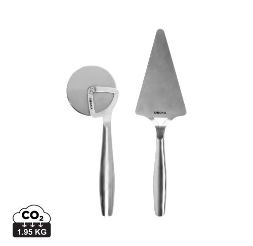 BOSKA Pizza Set Copenhagen steel