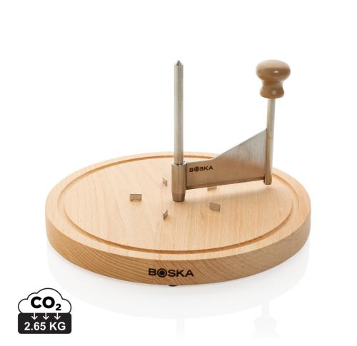 BOSKA Cheese Curler Amigo steel, brown