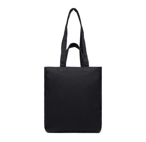 VINGA Hilo AWARE™ recycled canvas zip tote black