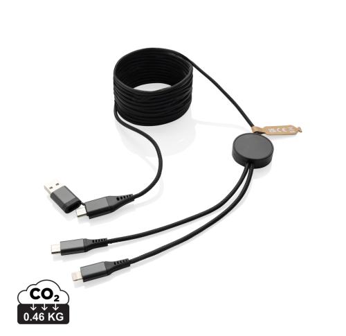 Terra RCS recycled PET 3 meter  4-in-1 cable grey