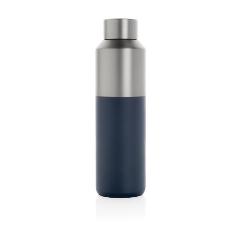 Fluid RCS certified recycled steel water bottle 600ml navy