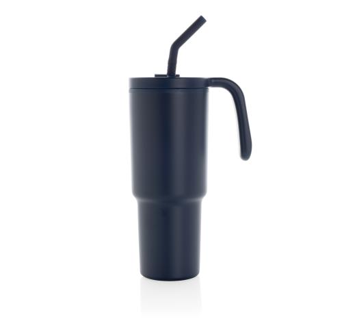 Graphic 360 RCS certified recycled steel tumbler 900ml navy