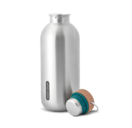Black+Blum Steel Water Bottle 600ml turquoise