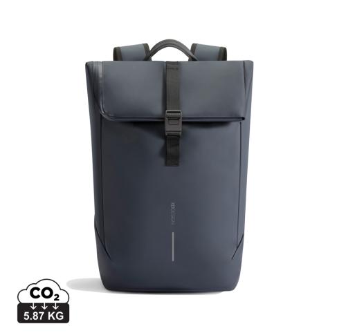 Urban Water Resistant Flap-top Backpack navy, black