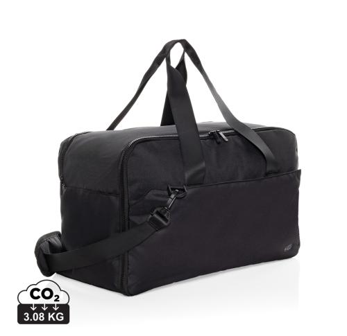 Swiss Peak Aware™ RPET 15.6 inch laptop weekend bag black