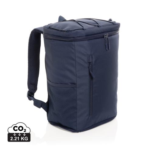 Sonny Aware™ RPET cooler backpack navy