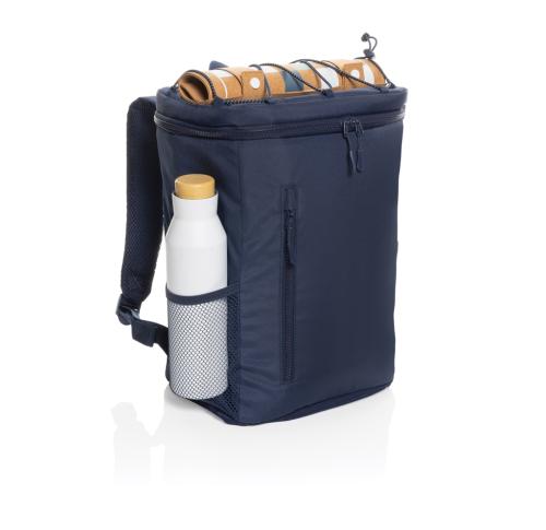 Sonny Aware™ RPET cooler backpack navy