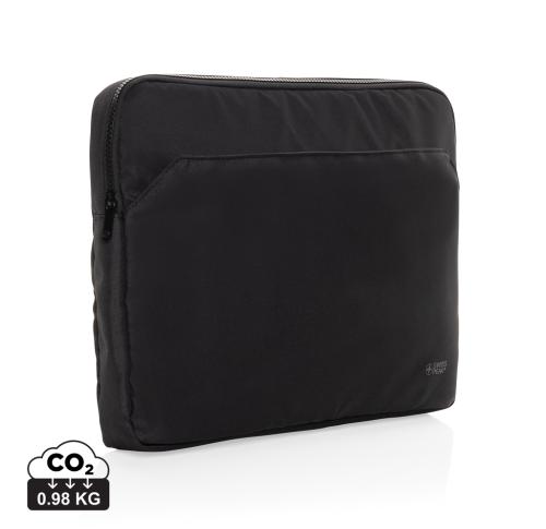 Swiss Peak Aware™ RPET Essential 15.6 inch laptop sleeve black