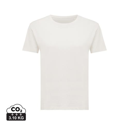 Iqoniq Yala women lightweight recycled cotton t-shirt ivory white