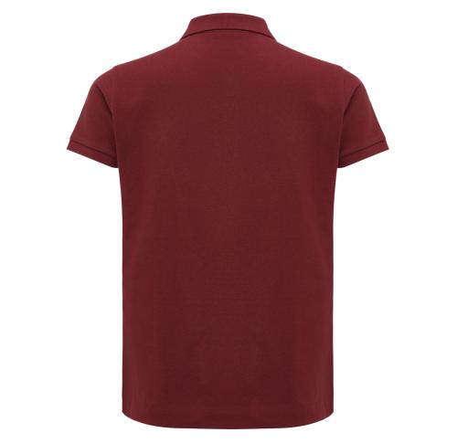 Iqoniq Yosemite women recycled cotton pique polo burgundy