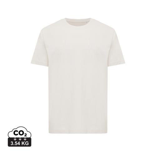 Iqoniq Kakadu relaxed recycled cotton t-shirt ivory white