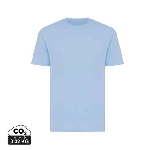 Iqoniq Sierra lightweight recycled cotton t-shirt sky blue