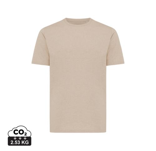 Iqoniq Sierra lightweight recycled cotton t-shirt light heather brown