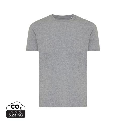 Iqoniq Brett recycled cotton t-shirt light heather anthracite
