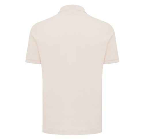 Branded Iqoniq Yosemite recycled cotton pique polo cloud pink