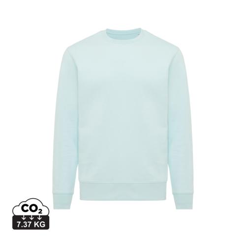 Iqoniq Etosha lightweight recycled cotton crew neck crushed mint