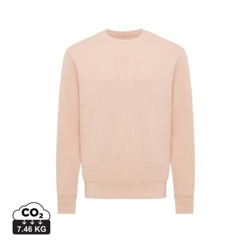 Iqoniq Etosha lightweight recycled cotton crew neck peach nectar
