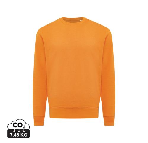 Iqoniq Etosha lightweight recycled cotton crew neck orange