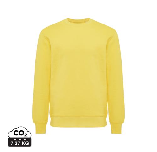 Iqoniq Etosha lightweight recycled cotton crew neck yellow