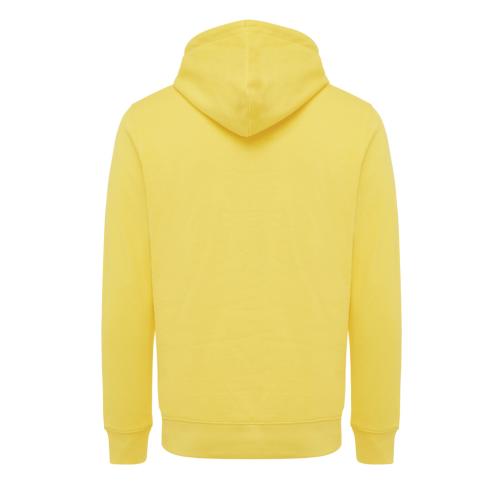 Iqoniq Rila lightweight recycled cotton hoodie yellow