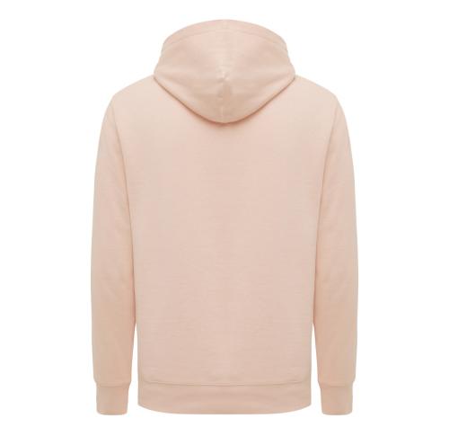 Iqoniq Yengo recycled cotton hoodie with sidepockets peach nectar