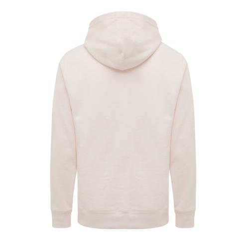 Iqoniq Yengo recycled cotton hoodie with sidepockets cloud pink