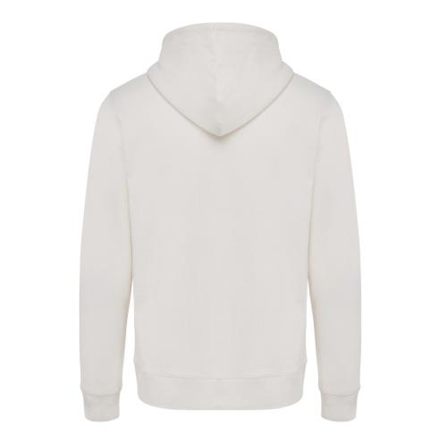 Iqoniq Abisko recycled cotton zip through hoodie natural raw
