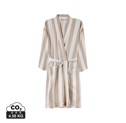 VINGA Ornos GRS hammam robe L/XL beige, white