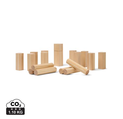 VINGA Kubb mini game brown