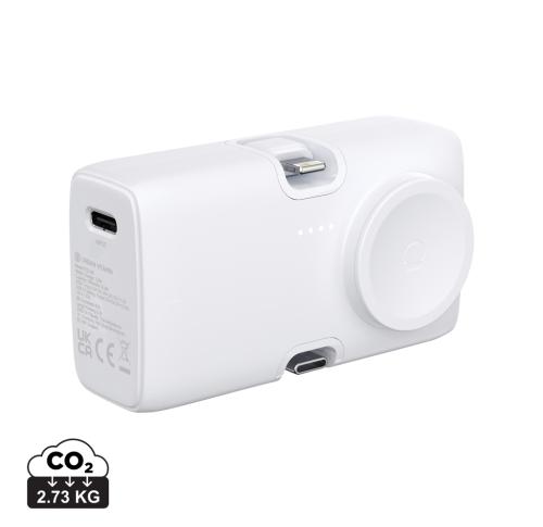 Branded Urban Vitamin San Diego RCS rplastic 20W PD powerbank white