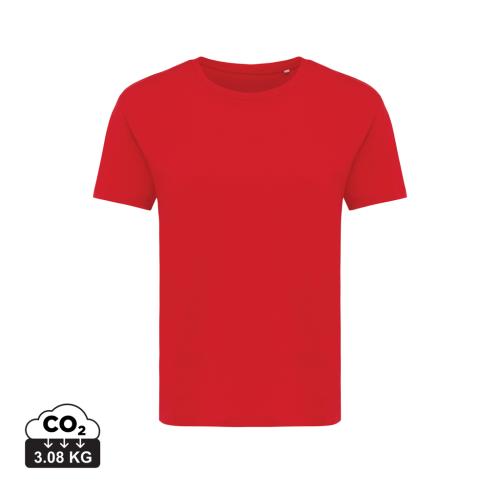 Iqoniq Yala women lightweight recycled cotton t-shirt red