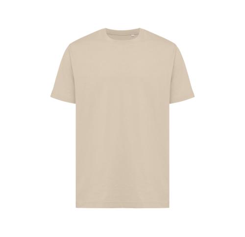 Iqoniq Kakadu relaxed recycled cotton t-shirt desert