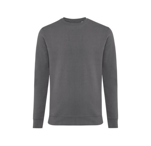 Iqoniq Zion recycled cotton crew neck anthracite
