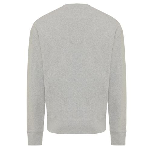 Iqoniq Kruger relaxed recycled cotton crew neck heather grey