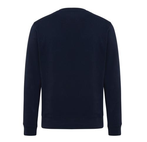 Iqoniq Etosha lightweight recycled cotton crew neck navy
