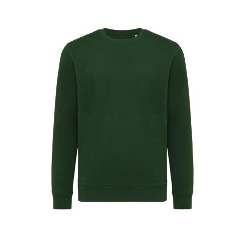 Iqoniq Etosha lightweight recycled cotton crew neck forest green