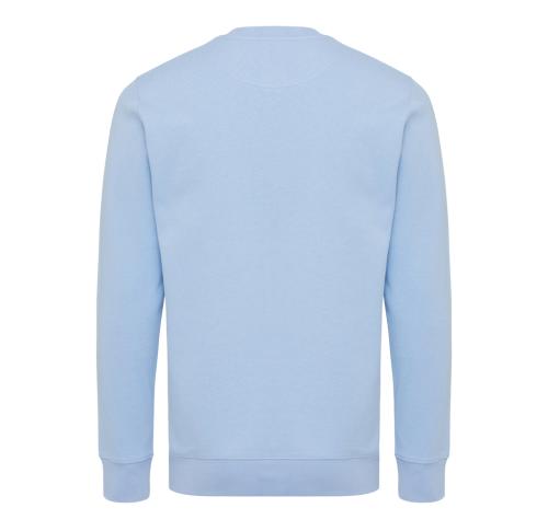 Iqoniq Etosha lightweight recycled cotton crew neck sky blue
