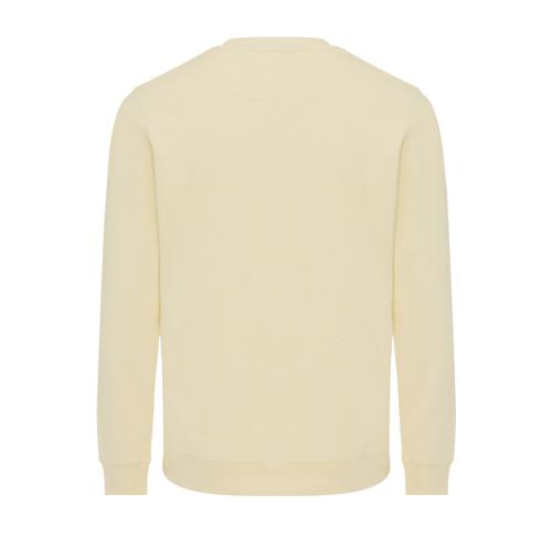 Iqoniq Etosha lightweight recycled cotton crew neck cream yellow