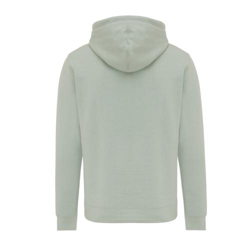 Iqoniq Rila lightweight recycled cotton hoodie iceberg green Custom Logo