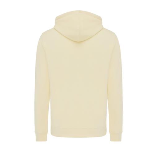Iqoniq Rila lightweight recycled cotton hoodie cream yellow