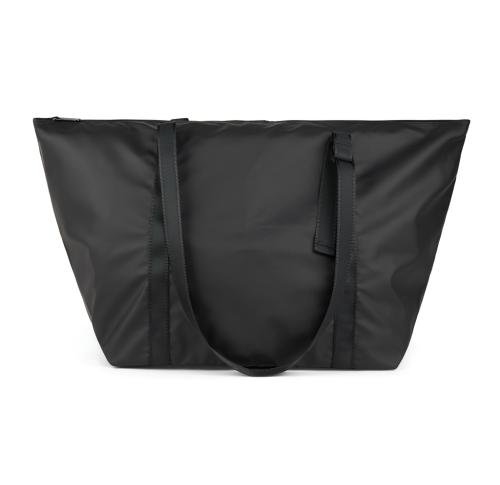 VINGA Livorno GRS recycled polyester weekend bag black
