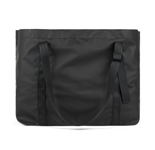 VINGA Livorno GRS recycled polyester maxi tote black