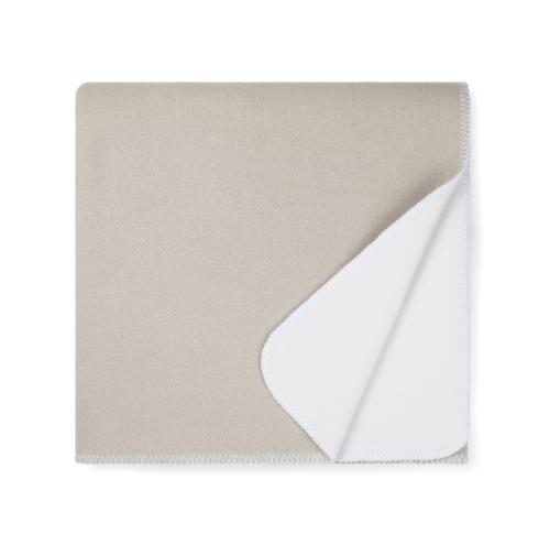 VINGA Moulton GRS RPET blanket beige, feather grey