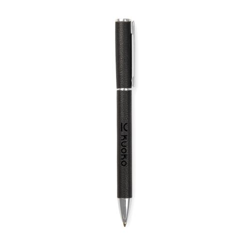 VINGA Timo RCS recycled aluminium pen black