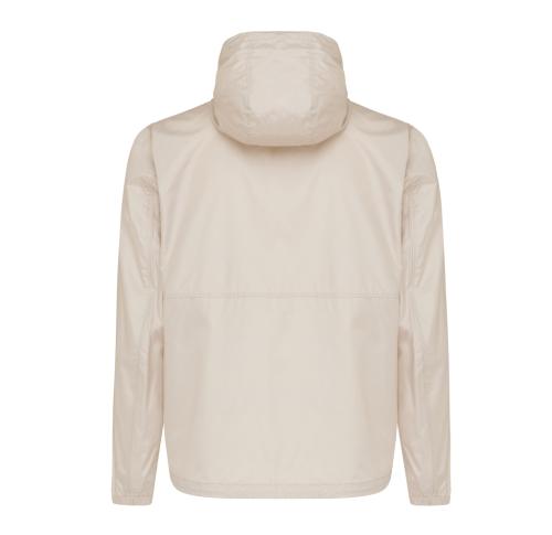 Iqoniq Logan recycled polyester lightweight jacket beige