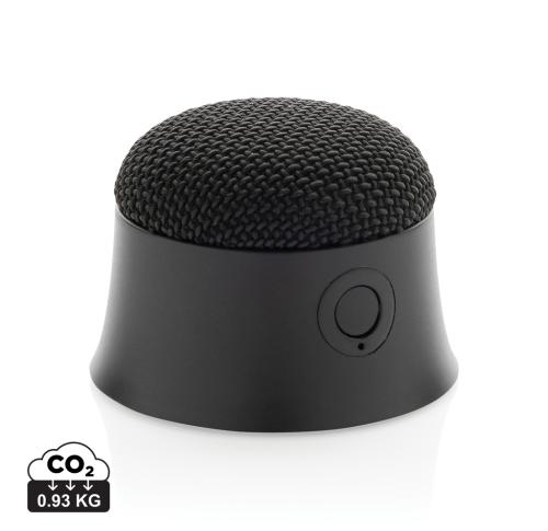 Branded Magtune RCS recycled plastic magnetic 5W speaker black