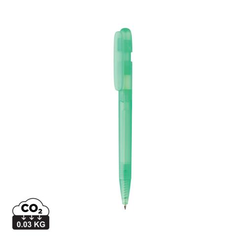Devin GRS certified RABS pen transparent green