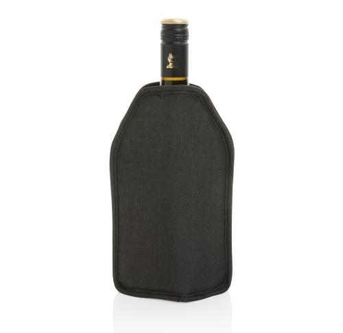 Vino AWARE™ RPET wine cooler sleeve black