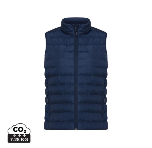 Iqoniq Meru women recycled polyester bodywarmer navy